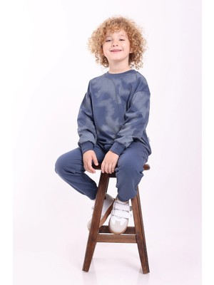 Mixima 3-4-5-6 Yaş Erkek Çocuk Iki Iplik Mevsimlik Alt Üst Ikili Eşofman Takım(Tam Beden Alınız)