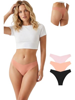 New Lilla 330 Kadın Dikişsiz Lazer Brazilian Külot Paketi