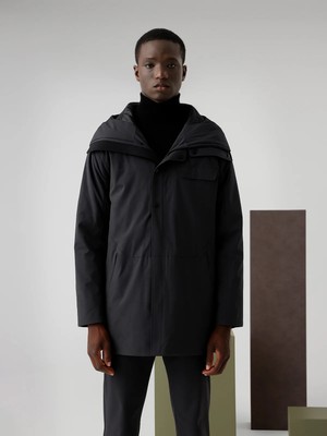 İsaora Isaora Dark Grey Rocket Jacket Erkek MONT-ISR7409-DRG