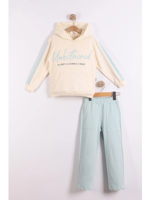 Mixima 3-4-5-6 Yaş Kız Çocuk Kol Parçalı Iki Ip Mevsimlik Alt Üst Ikili Eşofman Takım(Tam Beden Alınız)