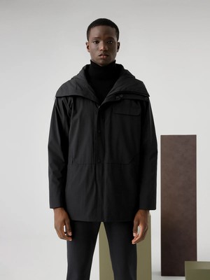 İsaora Isaora Black Rocket Jacket Erkek MONT-ISR7409-0