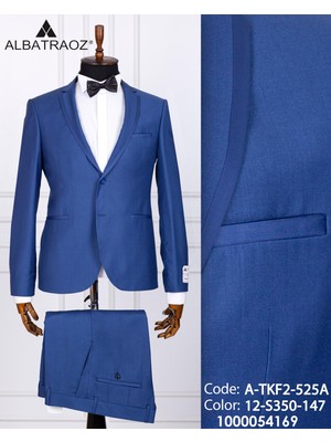 Fabio Cassel Erkek  Damatlık Slim Fit Takım Elbise