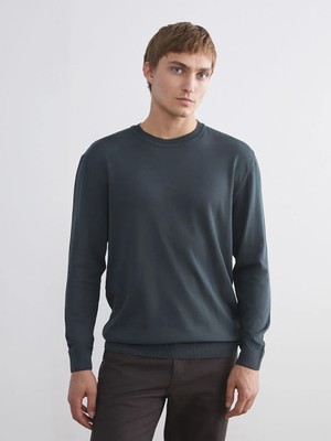 LC Waikiki Antrasit Bisiklet Yaka Erkek Triko Kazak