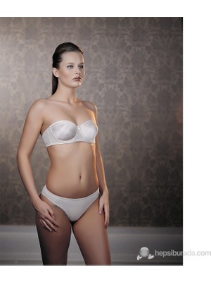 Yeni İnci İnci 1680 Kadın Sütyen Beyaz Renk Konforlu Tasarım ve Gün Boyu Destek Sağlayan Kumaş
