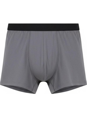 Five Pocket Düz Renk Erkek Tekli Boxer Füme
