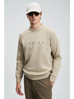 Lufian Erkek Cooper Bej Sweatshirt 112030177
