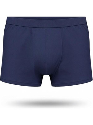 Five Pocket Düz Renk Erkek Tekli Boxer Lacivert