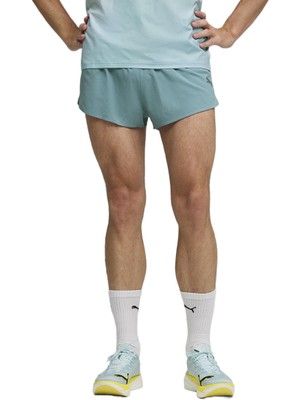 Puma Lightspeed Uw 2 Split Erkek Mavi Koşu Şort 52843646