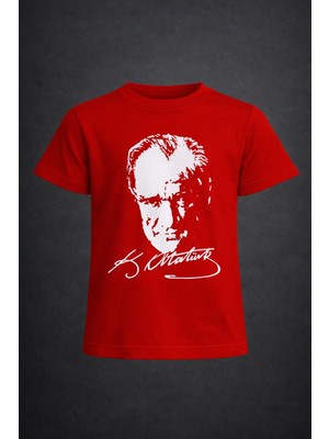 Dıgıl Kids Atatürk Baskılı Çocuk Tshirt