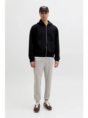 Jack & Jones Erkek Jpstgordon Logo Detaylı Çift Cepli Eşofman Altı 12288641 Açık Gri