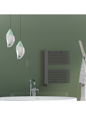 Radiva - Male Dekoratif Havlupan 600X800 Antrasit Outlet - 1MAL06000800B2TS-