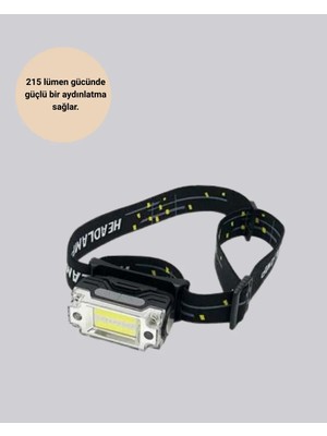 Epilons Taşınabilir Şarjlı Led Fener Xpe95lm Cob120lm Manyetik Gövde