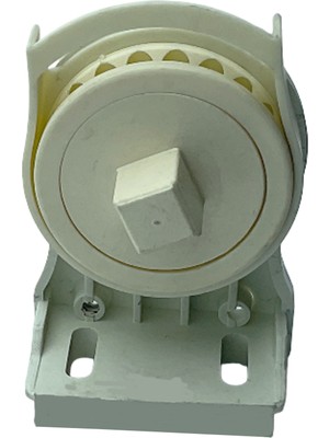 MorPerde 32'lik Stor Perde Oval Erkek Zincir Krem Plastik Mekanizma