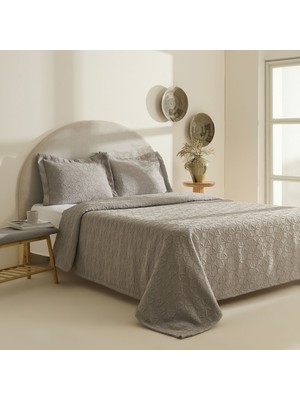 Karaca Home Hempton Çift Kişilik Yatak Örtüsü Gri