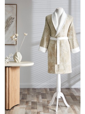 Özdilek Finery Kadife Şal Yaka Bornoz