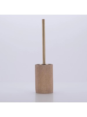 Selim Linen Tuvalet Fırçası Vizon