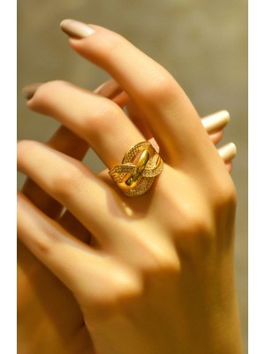 Ravi Pırlanta Taşlı Fantazi Yüzük 22 Ayar A025310