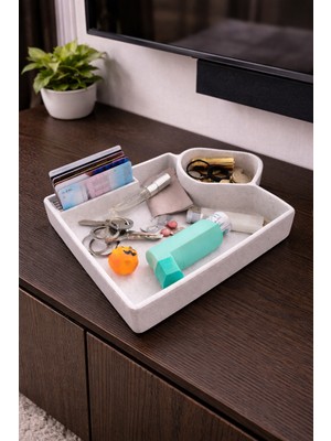 Otscraft Studio Tv Sehpası Üstü Düzenleyici Masaüstü Düzenleyici Organizer