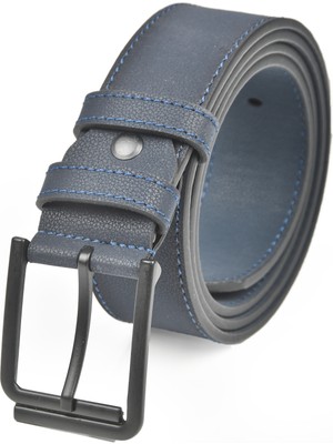 Rizzup Erkek Lacivert 4 cm Eninde Spor Nubuk Kemer Suni Nubuk Deri Kemer 2402639