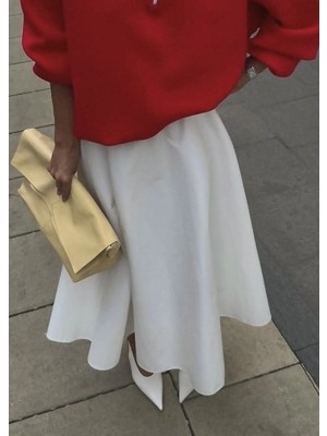 Moda Aksa Iç Göstermez Mevsimlik Etek