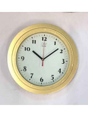 Lebron Klasik Duvar Saati Sarı