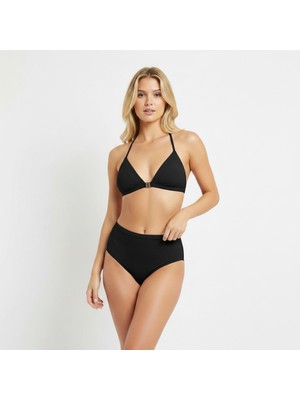 Bonbon Kadın Tül Transparan Önden Kapama ve Sırt Detaylı 2'li Takım BB2318