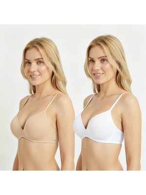 Bonbon Kadın Balensiz Dolgusuz 2'li Paket Ilk Sütyenim BB2321