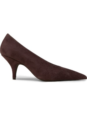 Deery Kadın Kahverengi Topuklu Ayakkabı - V4034ZKHVM01