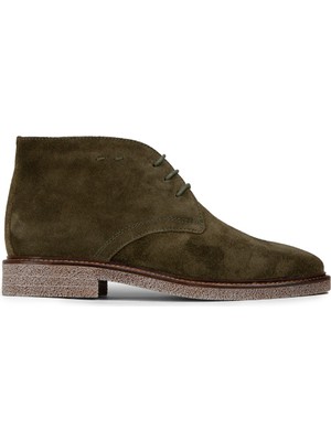 Deery Kadın Yeşil Hakiki Süet Bot - 01967ZYSLC01