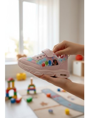 Enoch Balon Figürlü ve Karakter Baskılı Kız Çocuk Ayakkabı