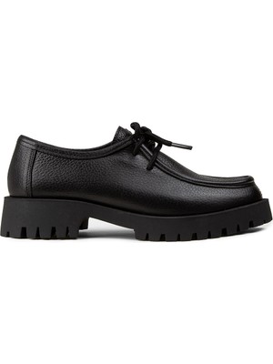 Deery Kadın Hakiki Deri Siyah Günlük Ayakkabı - OS001ZSYHC01