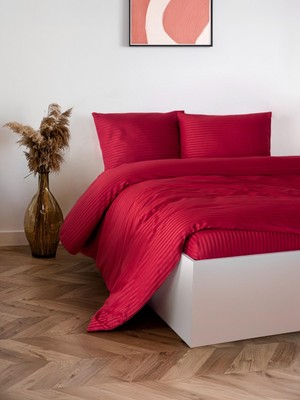 Patron Home Fermuarlı Çantalı Çift Kişilik %100 Pamuk Saten Lastikli Çarşaflı Nevresim Takımı