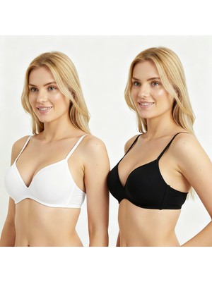 Bonbon Kadın Balensiz Dolgusuz 2'li Paket Ilk Sütyenim BB2321