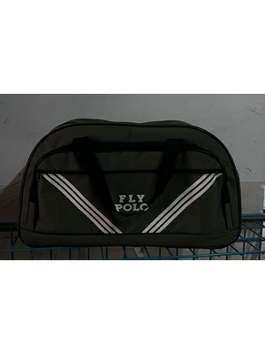 Tekbir Haki Renk Spor Tasarımlı Günlük Kullanıma Uygun El ve Seyahat Çantası