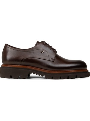 Deery Erkek Hakiki Deri Kahverengi Günlük Ayakkabı - F6527MKHVP01