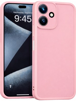 Vissona Infinix Smart 10 ve Spark Go 2 ve POP10 Uyumlu Kamera Çıkıntılı Mat Silikon Telefon Kılıfı