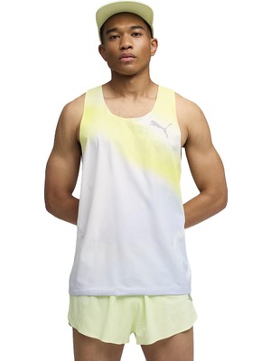 Puma Lightspeed Uw Graphic Erkek Gri Koşu Atlet 52856442