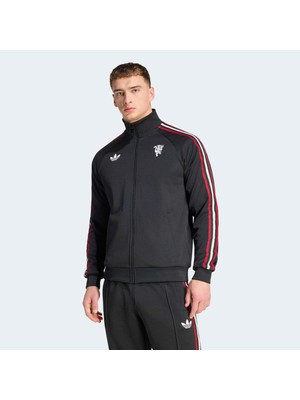 Adidas Manchester United Originals Erkek Siyah Ceket (JZ2230)