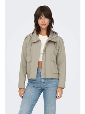 Only Onlmamba Regular Fit Kapüşon Yaka Mont Bayan Mont 15308621