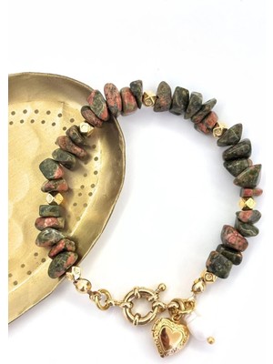 Green Grace Altın Kaplama Bileklik