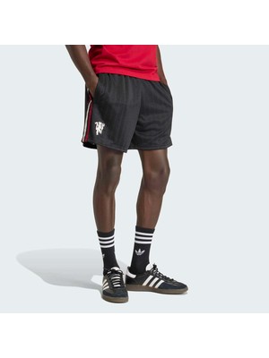 Adidas Manchester United Originals Erkek Siyah Şort (JZ2229)