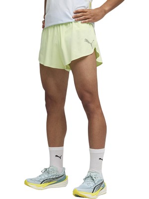 Puma Lightspeed Uw 2 Split Erkek Yeşil Koşu Şort 52843638