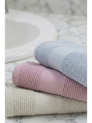 Class 3’lü 50X90 cm %100 Pamuklu Bukle El ve Yüz Havlu Seti - Trio