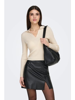 Only Onlkaya Regular Fit Polo Yaka T Shirt Bayan Polo Yaka T Shirt 15344841