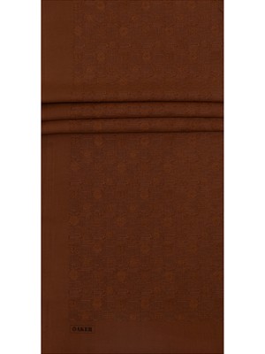 Aker Kahverengi 70X190 cm Koza Şal