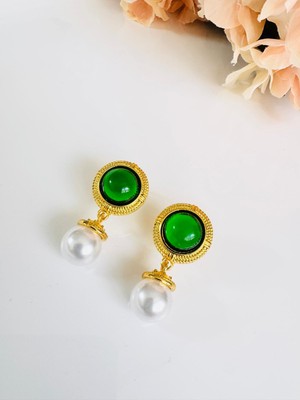 Devi Fashion Vintage Inci Küpe 3 cm