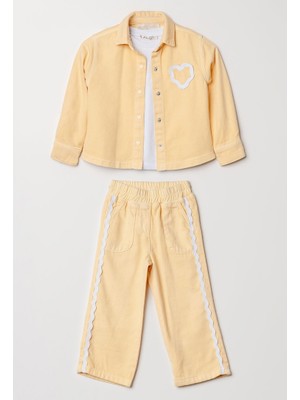 Alg KIZ ÇOCUK YENİ SEZON İŞLEMELİ 3'LÜ SET