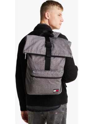 Tommy Hilfiger Erkek Gri Tommy Hilfiger Tjm Ess Daıly Season Erkek Gri Sırt Çanta