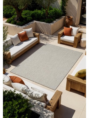 Cotto Home Saten Sisal SS002G Gri Modern Sisal Halı Yumuşak Dokulu Kaymaz Taban Yıkanabilir Dayanıklı Kilim