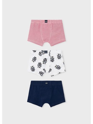 Mayoral Erkek Çocuk Boxer Set 3lü Kırmızı